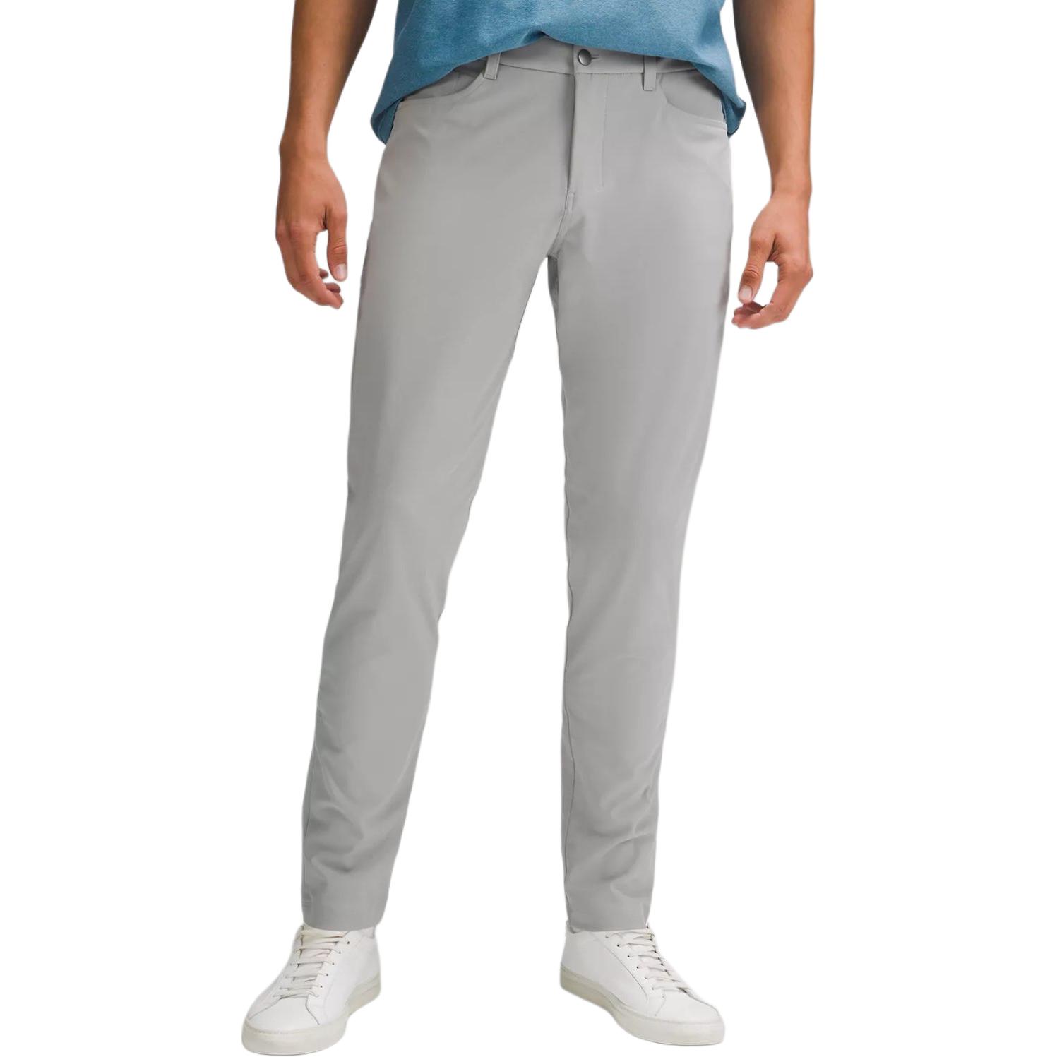 

Повседневные брюки ABC для мужчин Lululemon, серебро