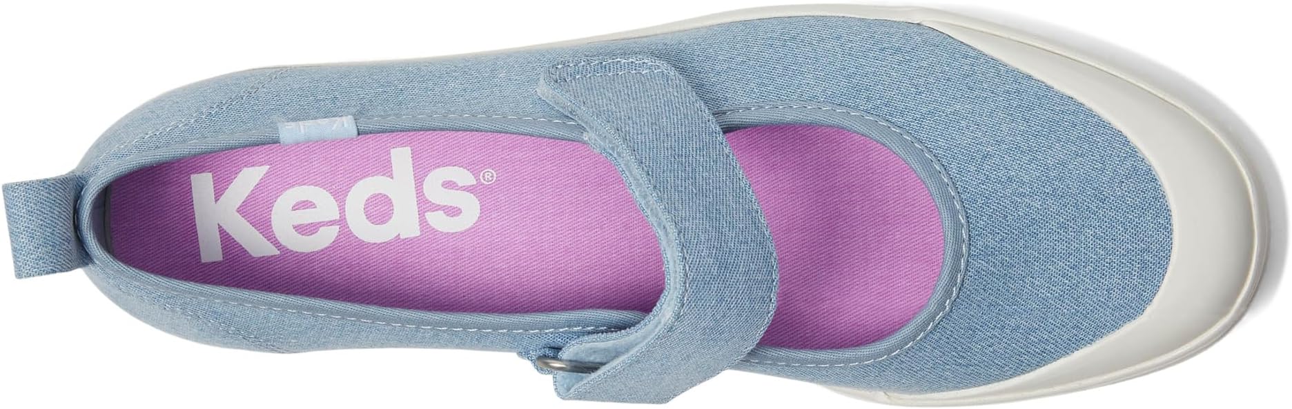 Кроссовки Keds Keds Mary Jane, цвет Light Blue Denim — фото 2