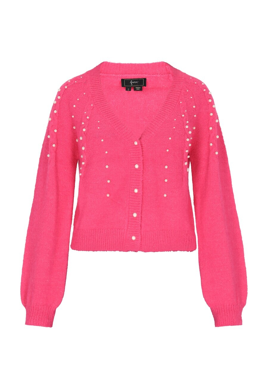 

Вязаный кардиган faina Knit Cardigan, розовый