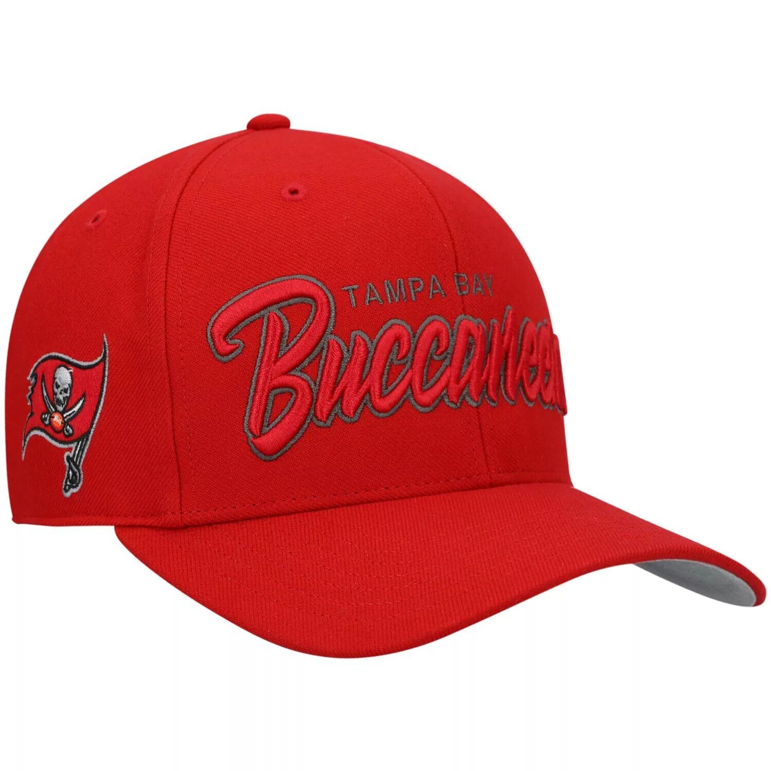 

Мужская красная кепка Snapback Tampa Bay Buccaneers Street Script MVP '47