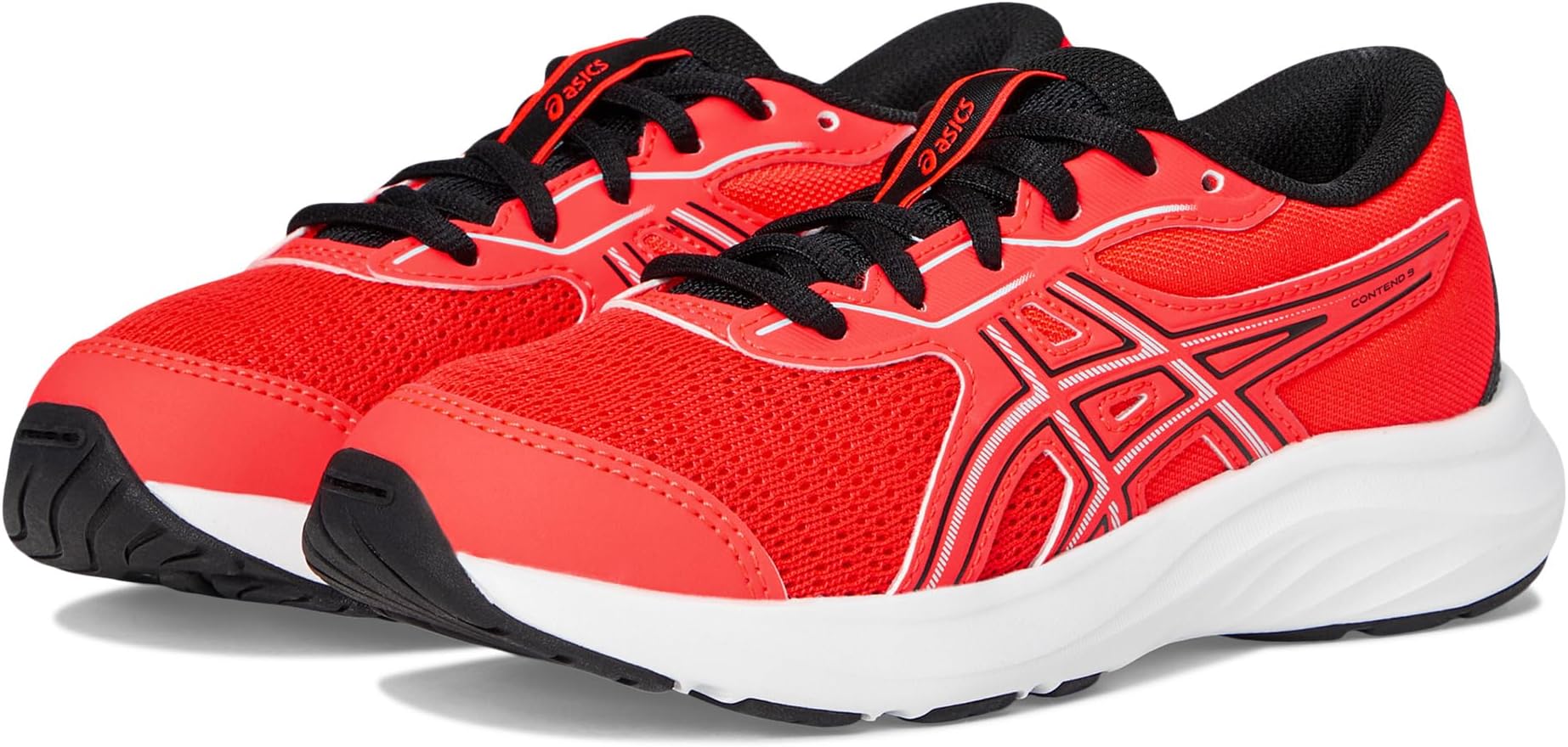 

Кроссовки ASICS Kids Contend 9 Grade School, Flash Red/Blue Fade
