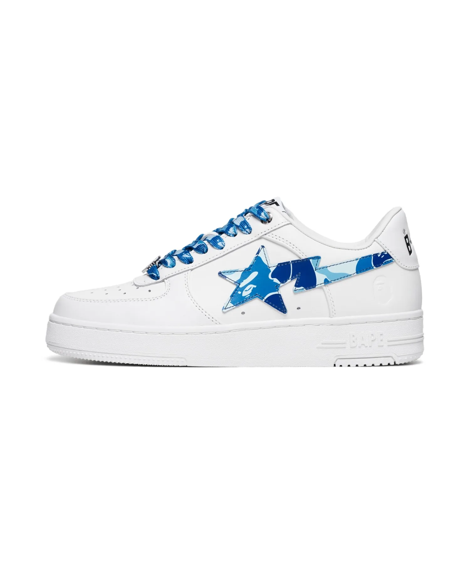 Мужские кроссовки с камуфляжным принтом ABC CAMO BAPE STA A BATHING APE зеленые — фото 3