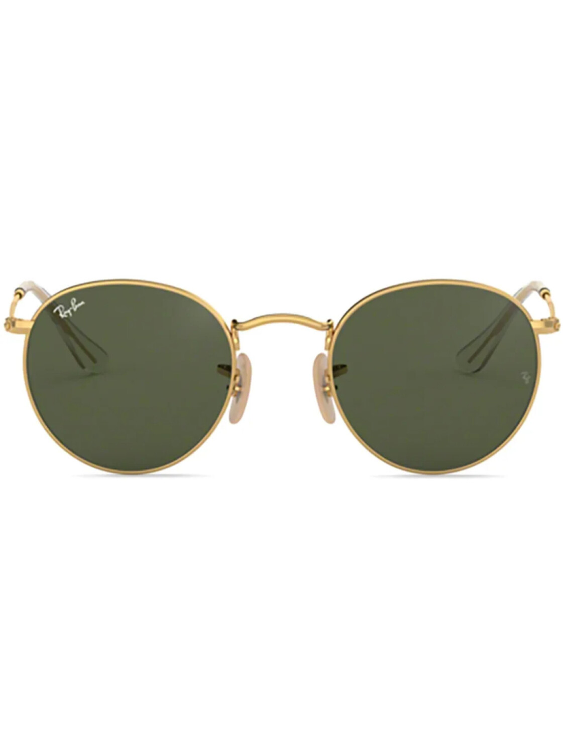 

Ray-Ban солнцезащитные очки в круглой оправе, золотой