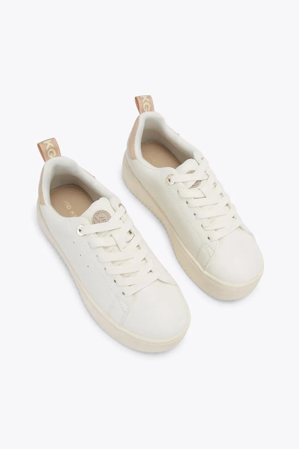 Кроссовки Lighter Lace Up KG Kurt Geiger, белый — фото 2