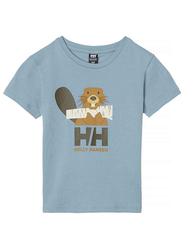 

Футболка Helly Hansen, светло-синий