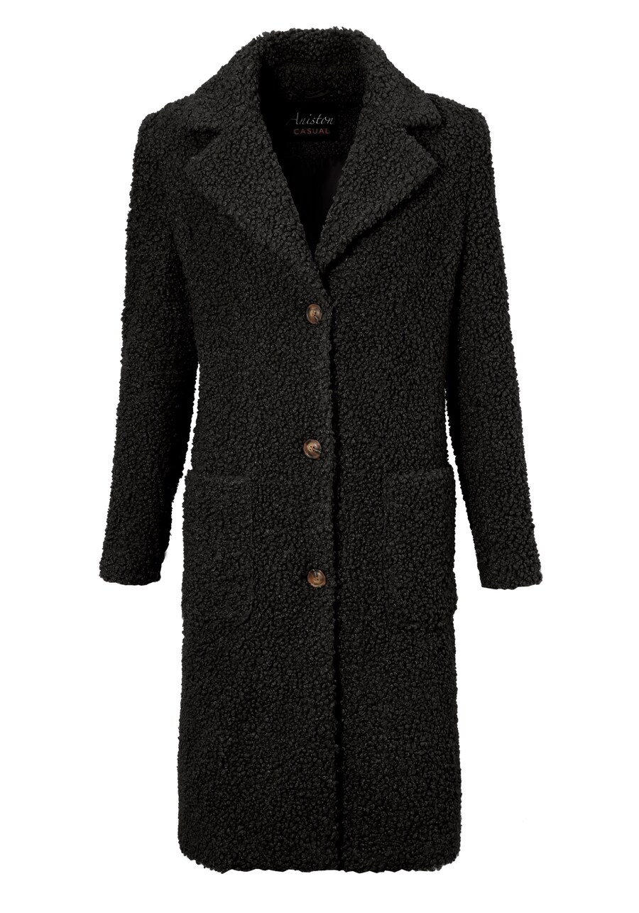 

Демисезонное пальто Aniston CASUAL, Black
