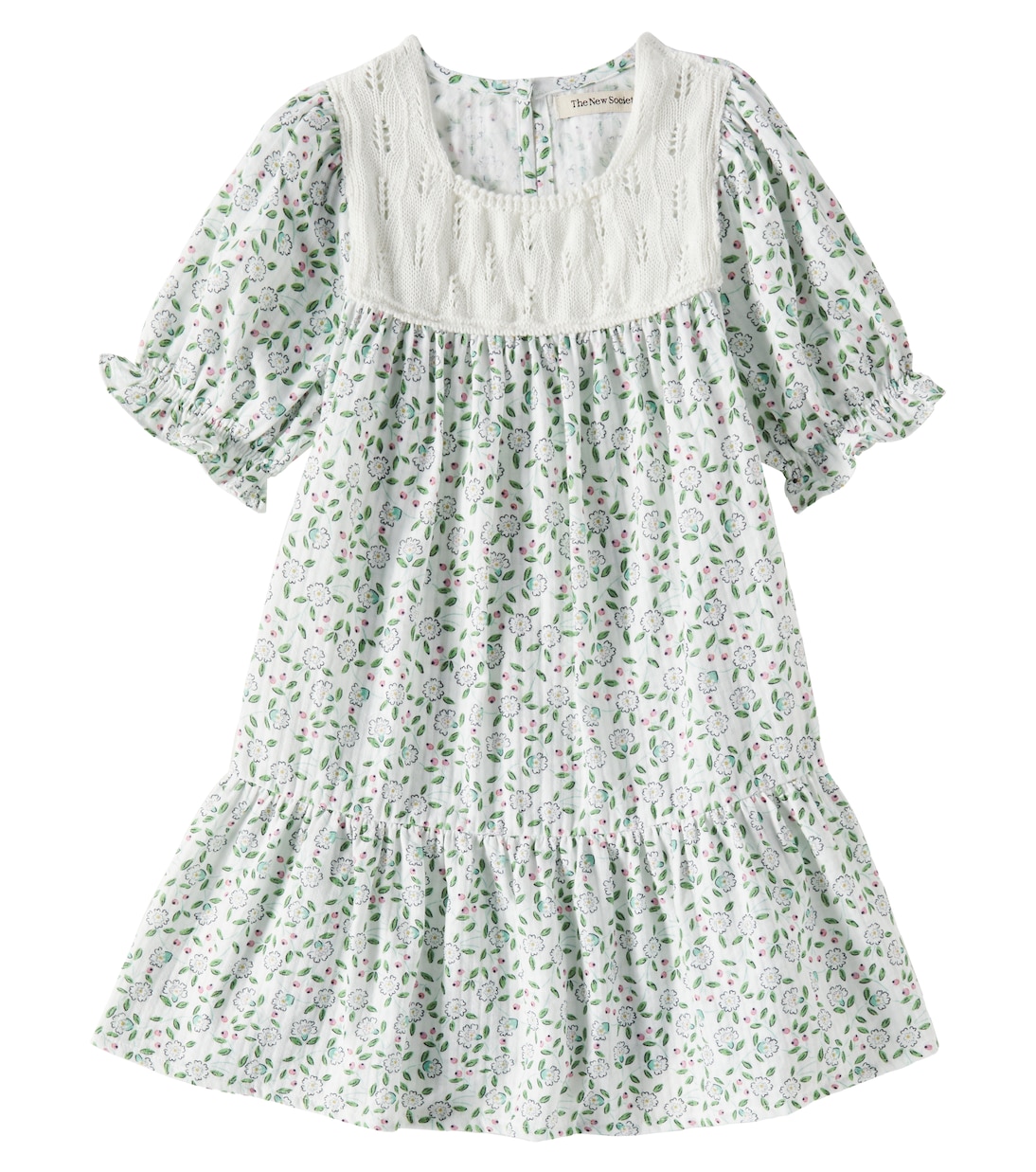 

Тантос цветочное хлопковое платье The New Society, Jasmine Flowers Print