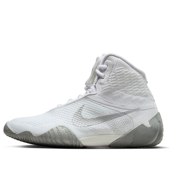 

Кроссовки tawa wrestling shoes 'white metallic silver' Nike, белый