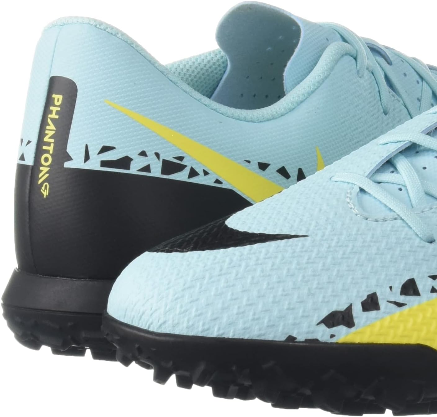 Мужские низкие кроссовки Nike, черный/желтый — фото 3