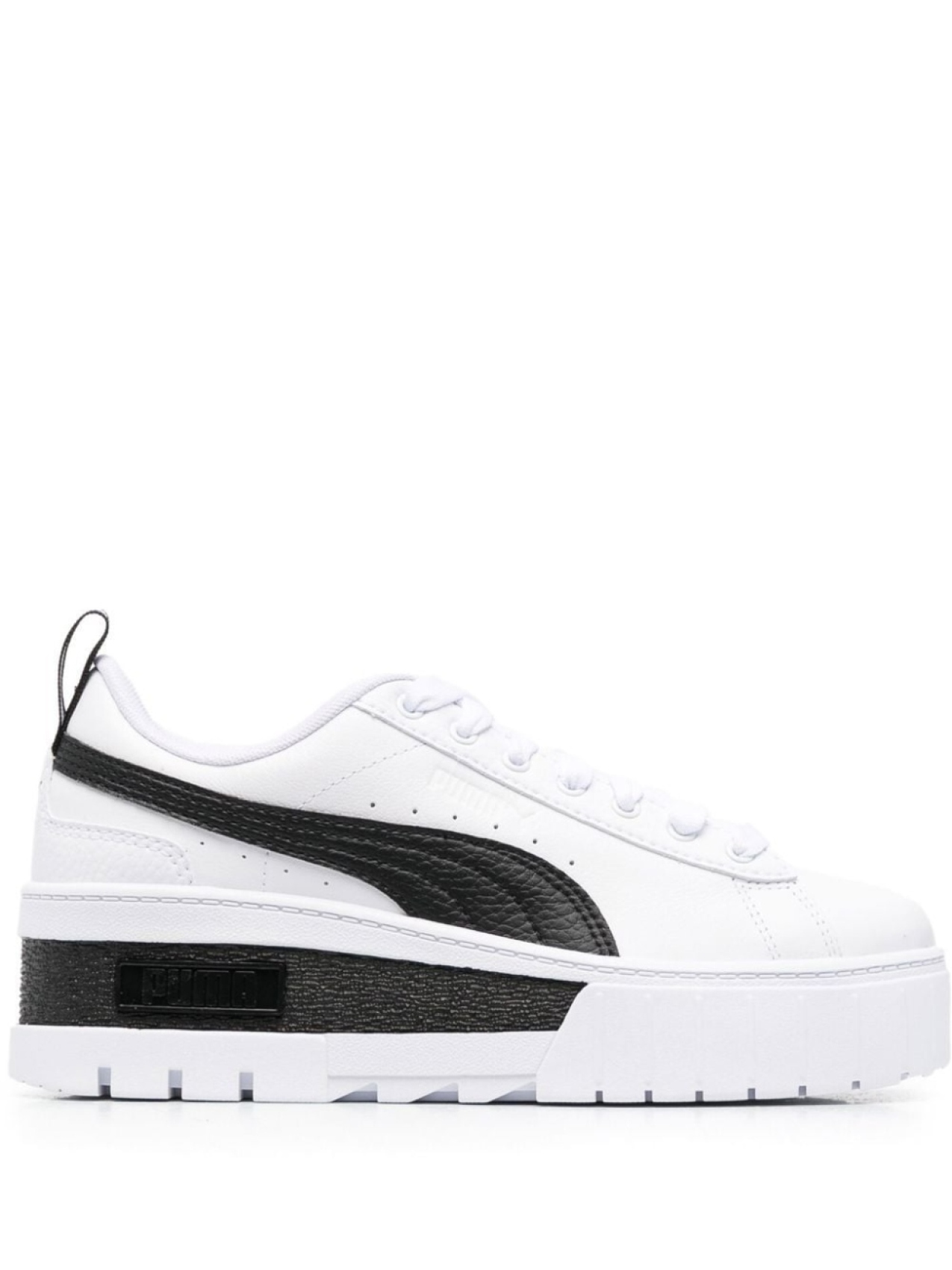 PUMA кроссовки в стиле колор-блок, белый