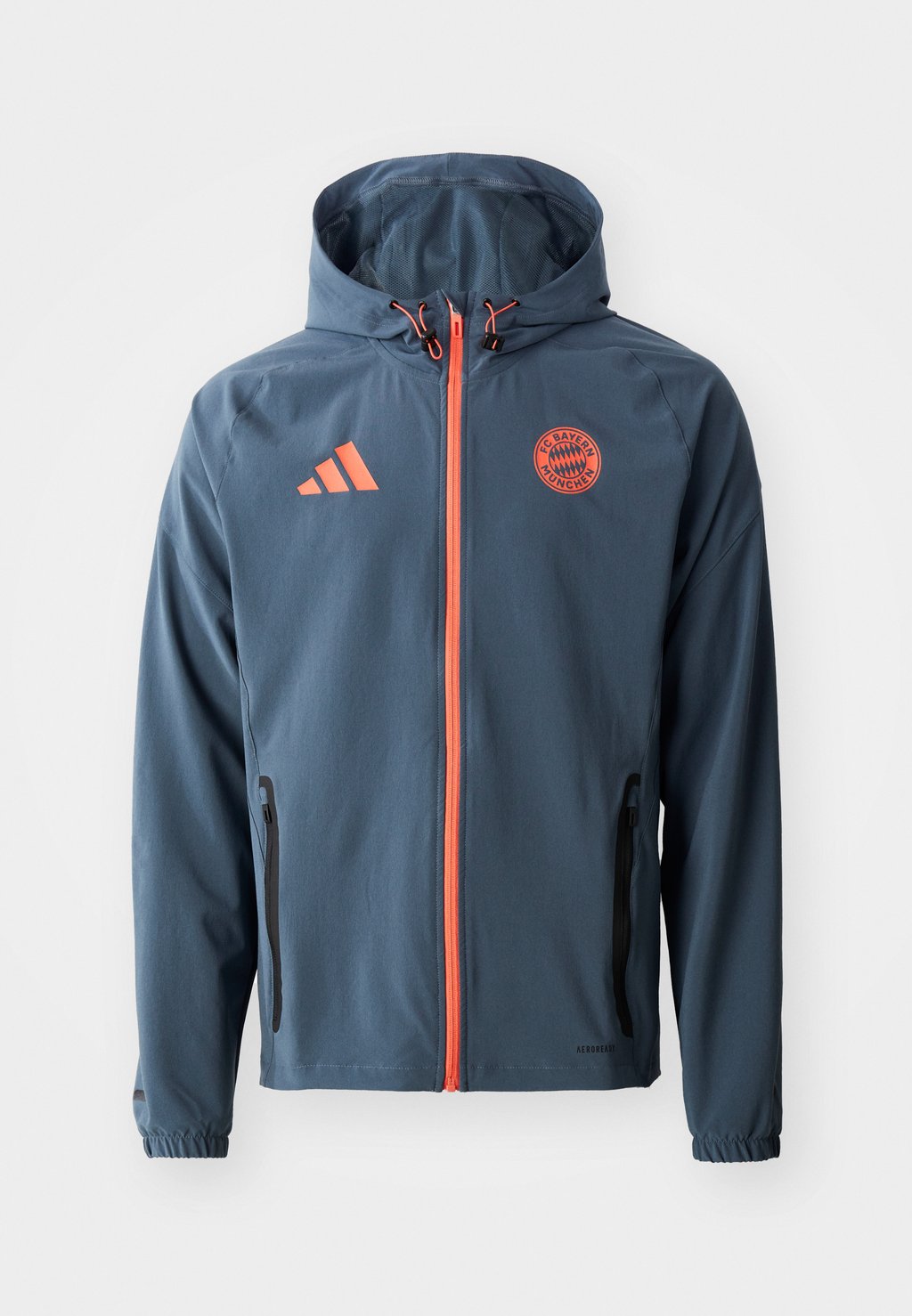 Тренировочная куртка FC BAYERN VISTECH - Club wear Adidas Performance, антрацит — фото 4