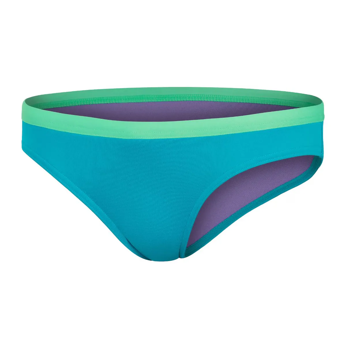 

Женские плавки-бикини Speedo с однотонным поясом, синий