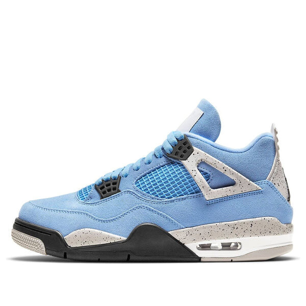 

Кроссовки 4 retro 'university blue' Air Jordan, синий