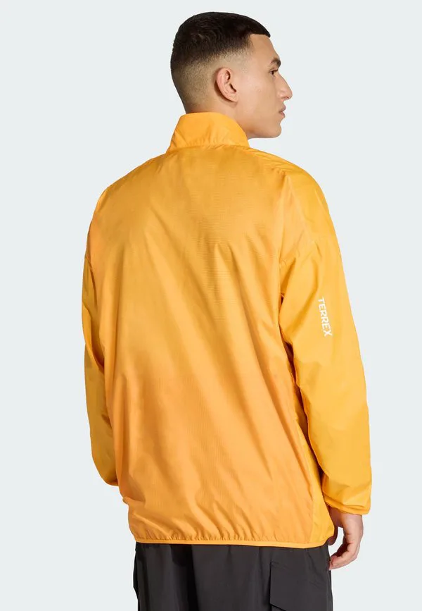 Куртка multi clima365 с ветровой тканью для отдыха на открытом воздухе Adidas Sportswear, Semi Impact Orange Pure Tangerine Pure Tangerine — фото 2