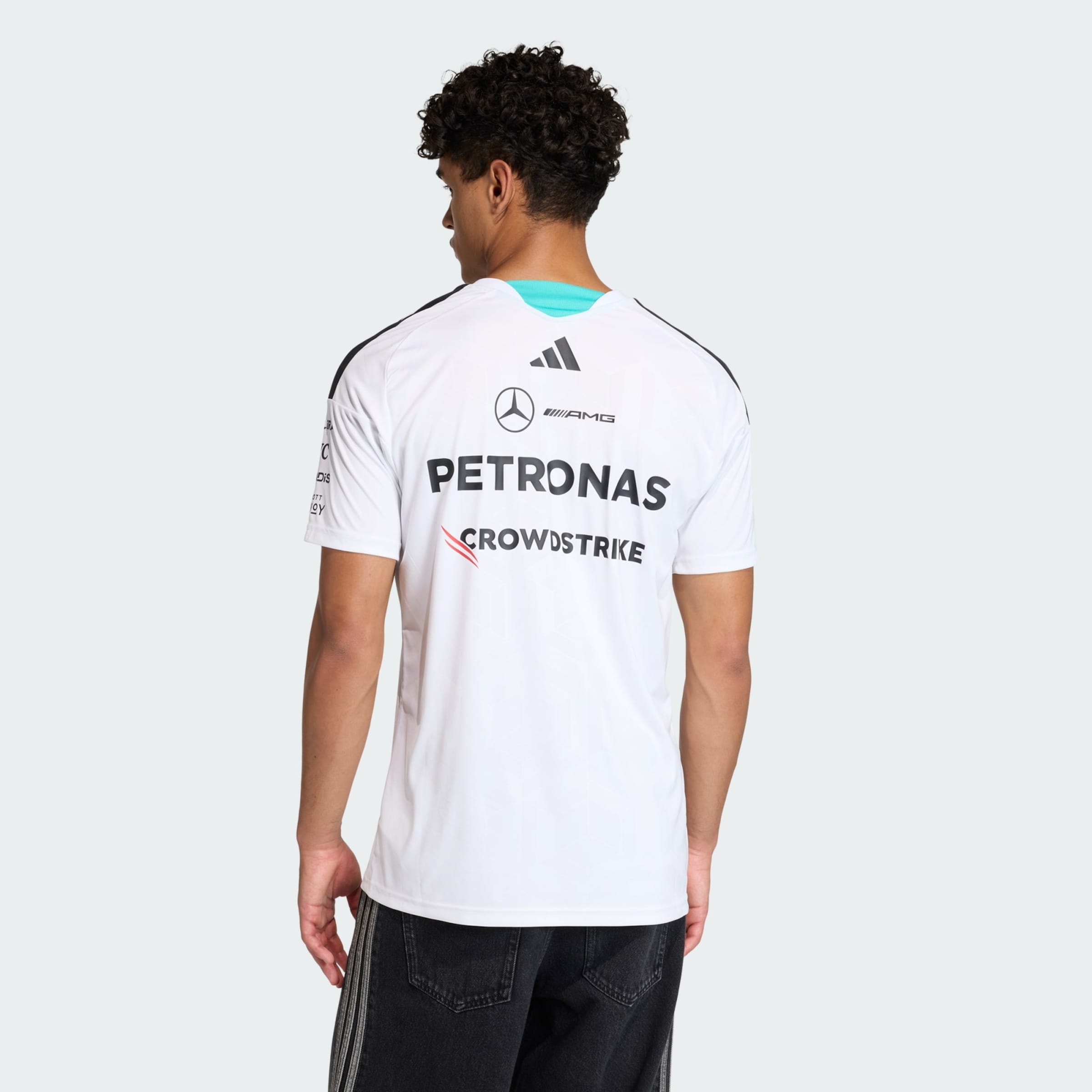 Adidas Performance Футболка Performance 'Mercedes-AMG Petronas Formula 1 Team Driver' белая — фото 3