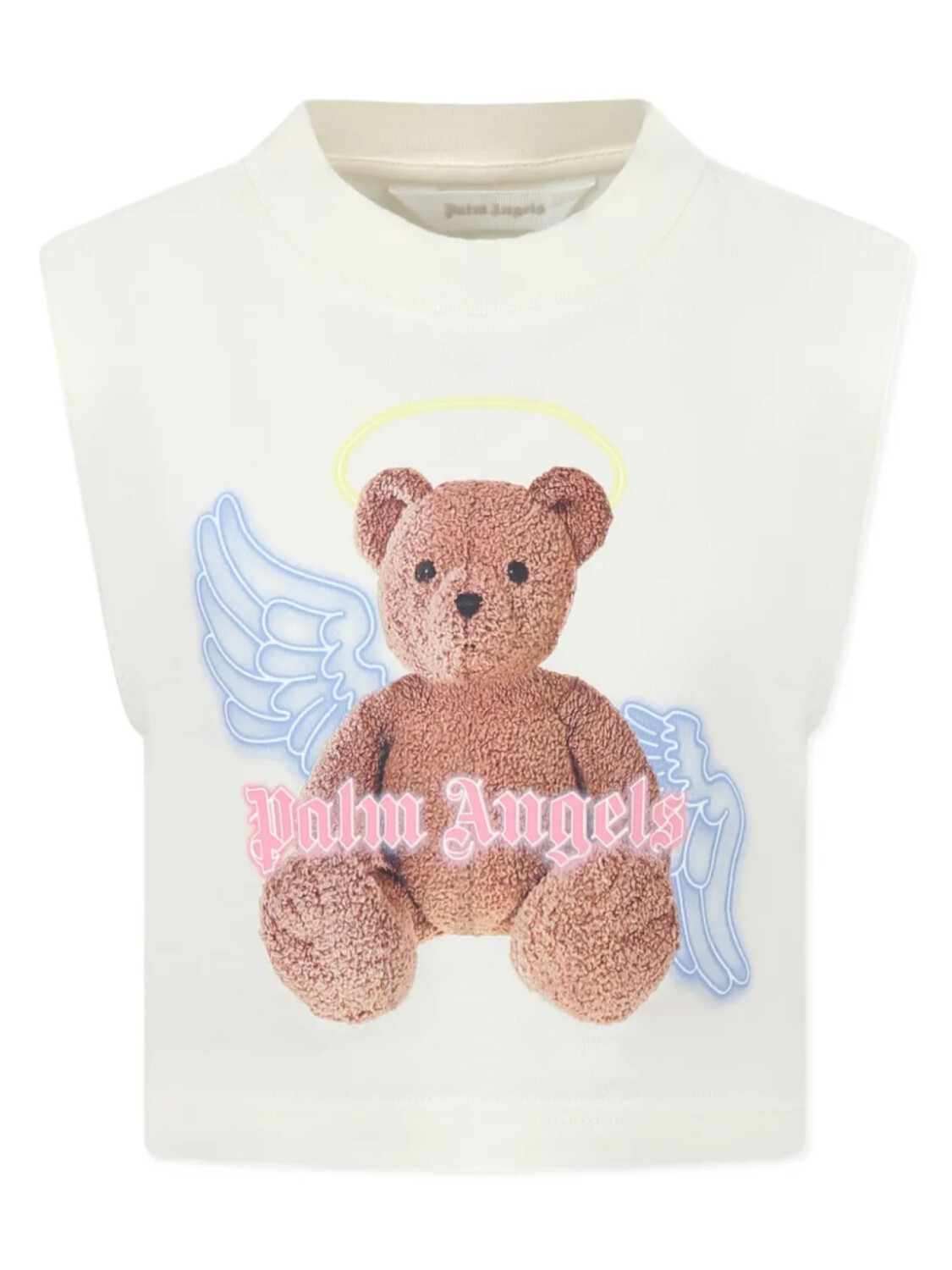 

Palm Angels Kids футболка Bear Angel, нейтральный