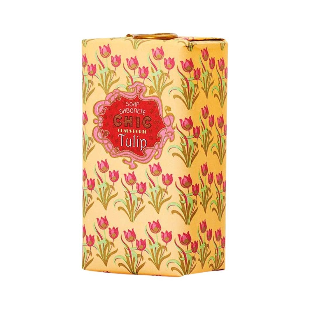 

Мыло для тела chic tulip wax sealed soap Claus Porto, вес 150 гр.