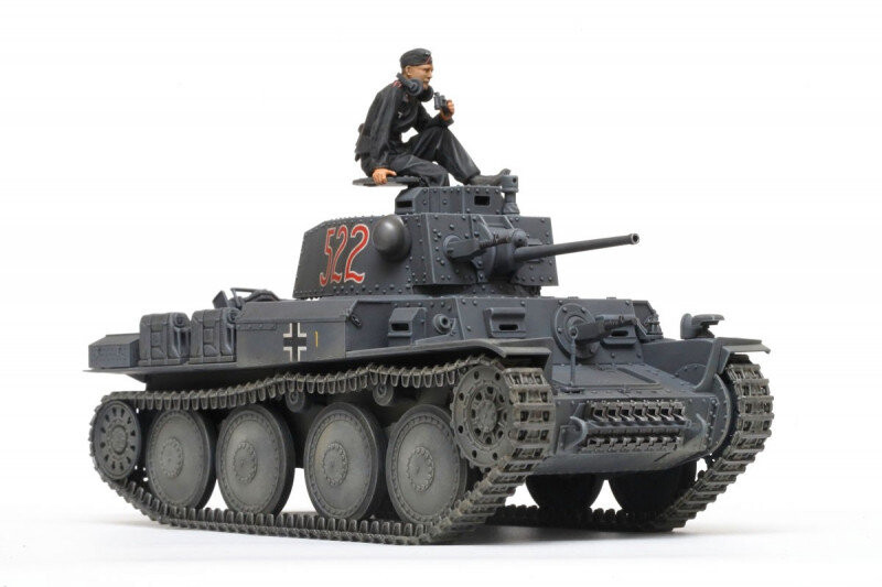

Тамия, Танк Pz.Kpfw.38t Ausf. E/F, Пластиковая модель Tamiya