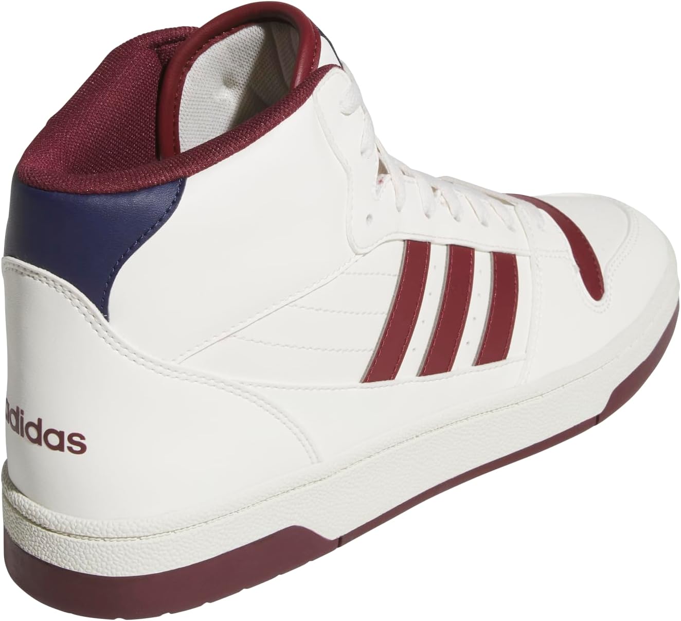 Кроссовки Adidas Унисекс Взрослые Break Start Mid Top, белый/красный/синий — фото 3