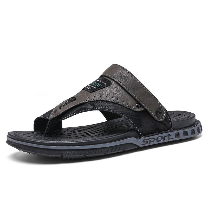 

Shiozawa Мужские пляжные сандалии серые, цвет Gray