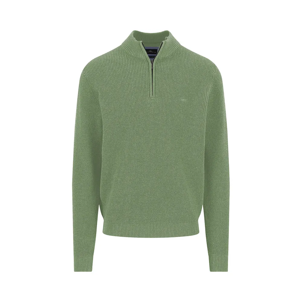 

Свитер Fynch Hatton 1512206 с половинной молнией, зеленый