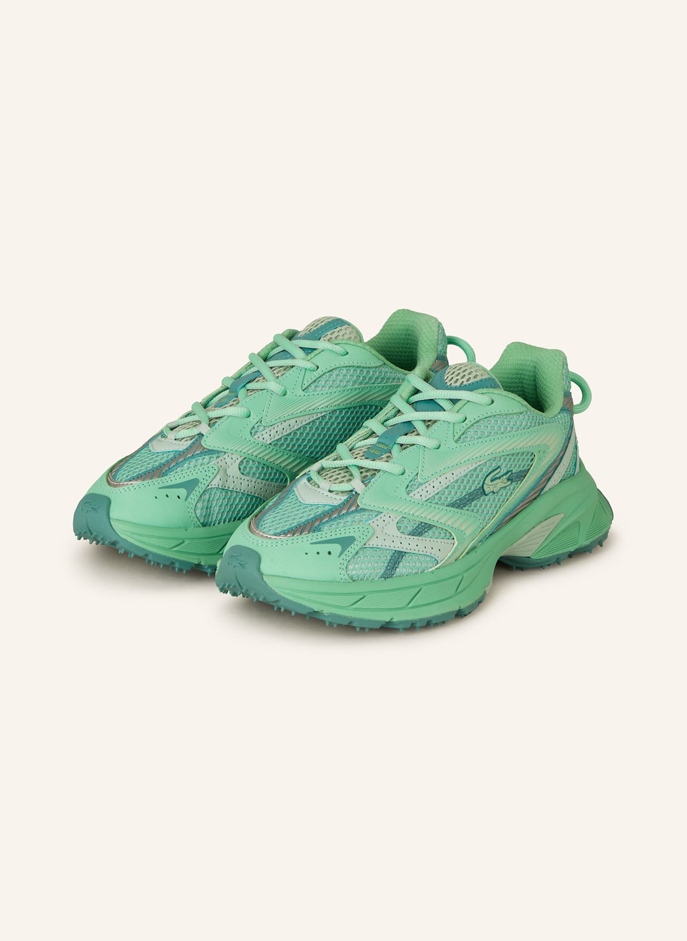 Кроссовки l003 neo shot Lacoste, зеленый
