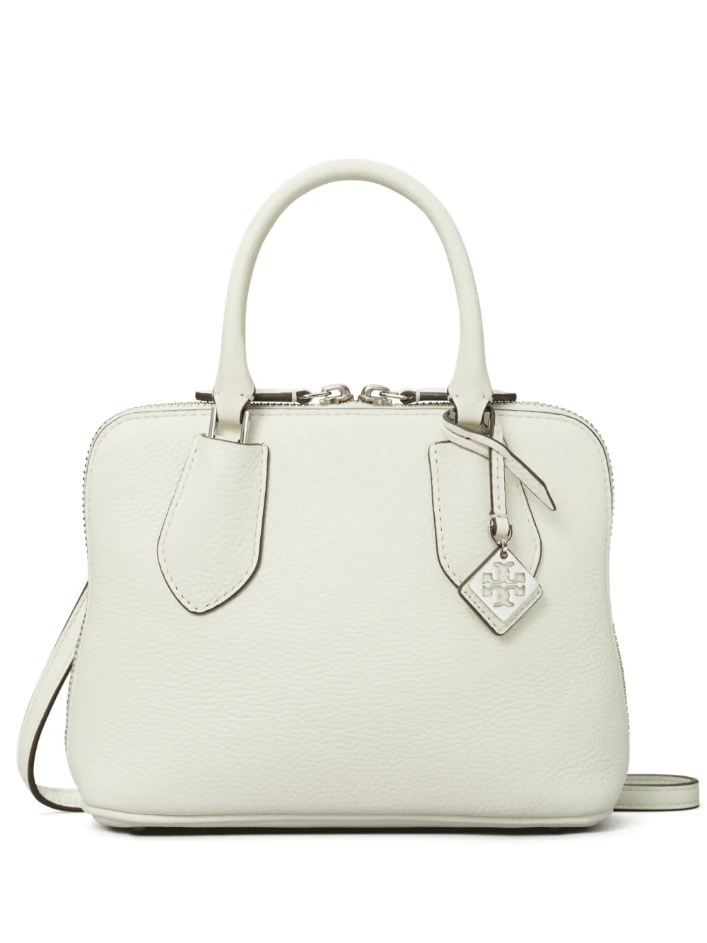

Маленькая сумка-сэтчел Swing Tory Burch, белый