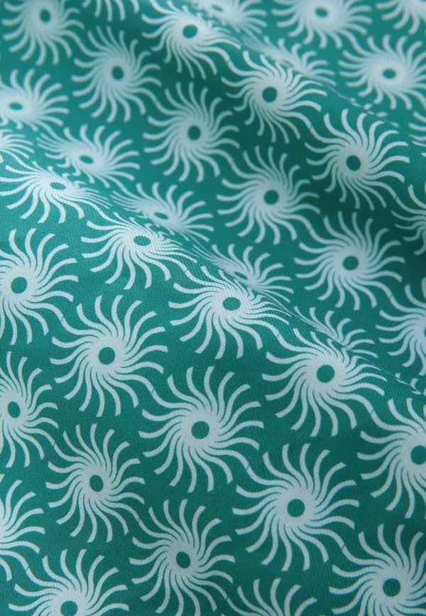 Рубашка классического кроя, удобная в уходе, с принтом, стильная Next, Green Sun Geometric — фото 3