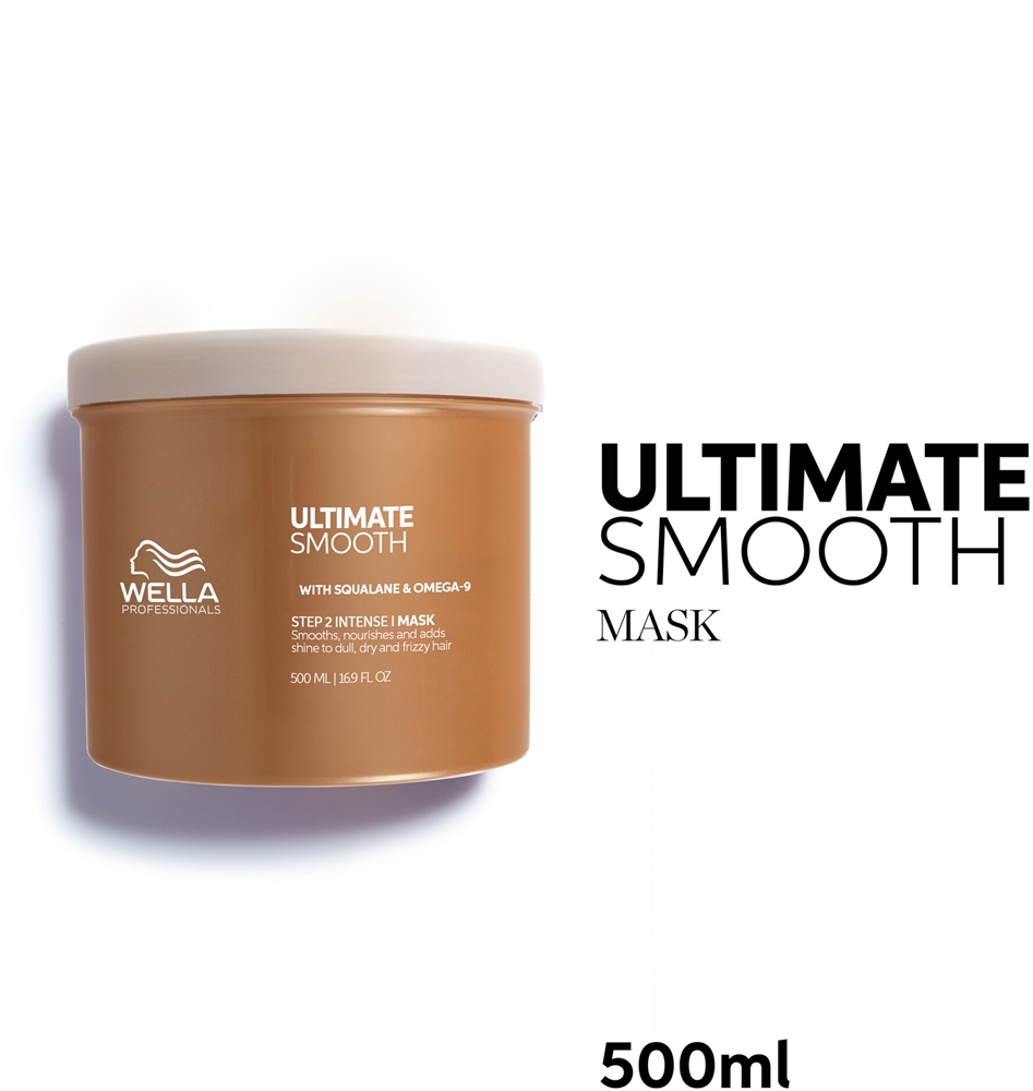 Маска для волос Ultimate Smooth Mask, увлажняющая и питательная Wella Professionals, 500 мл — фото 2