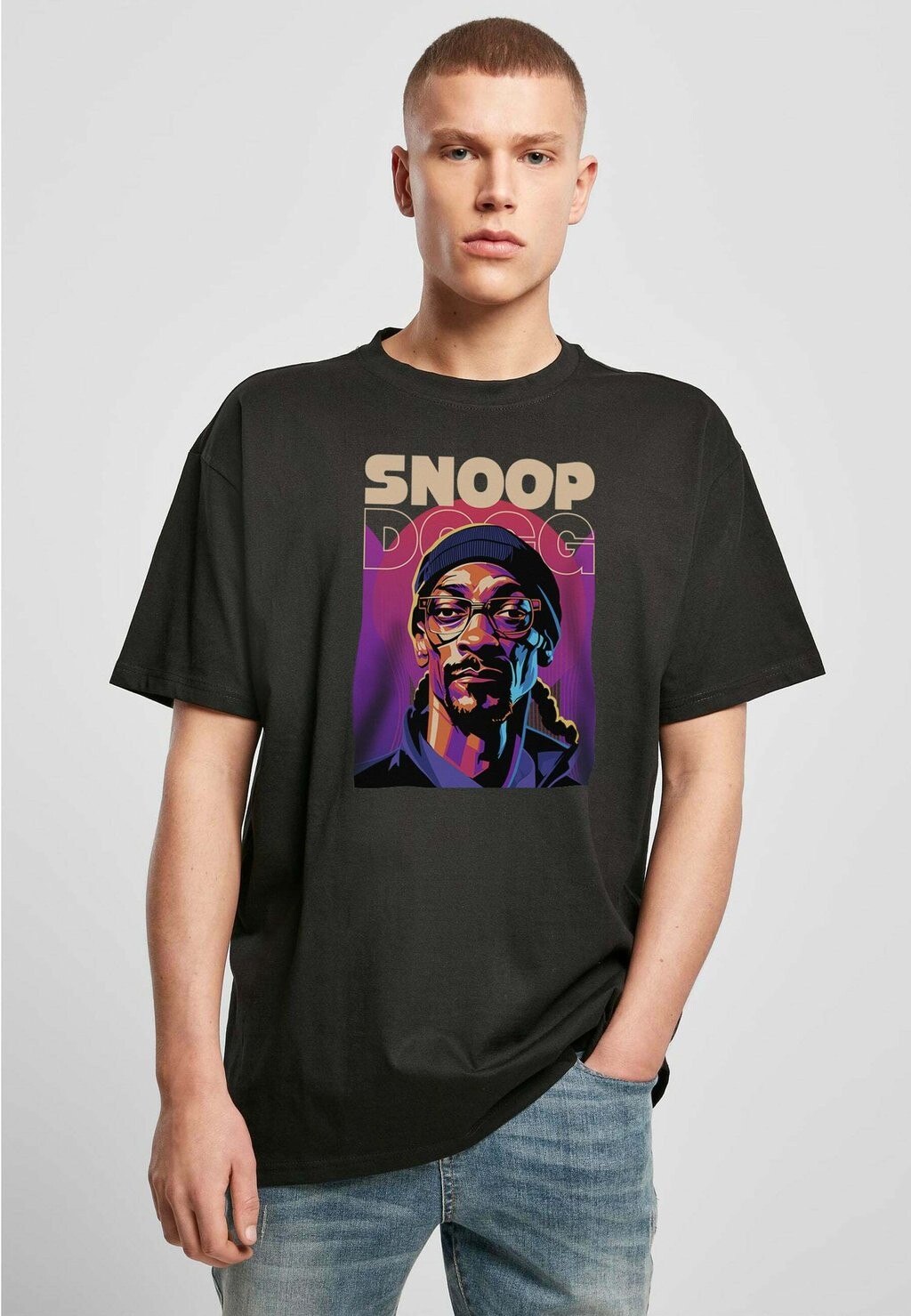 

Футболка с принтом SNOOP Novux, цвет black