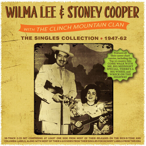 

CD диск Lee, Wilma / Cooper, Stoney: Singles Collection 1947-62