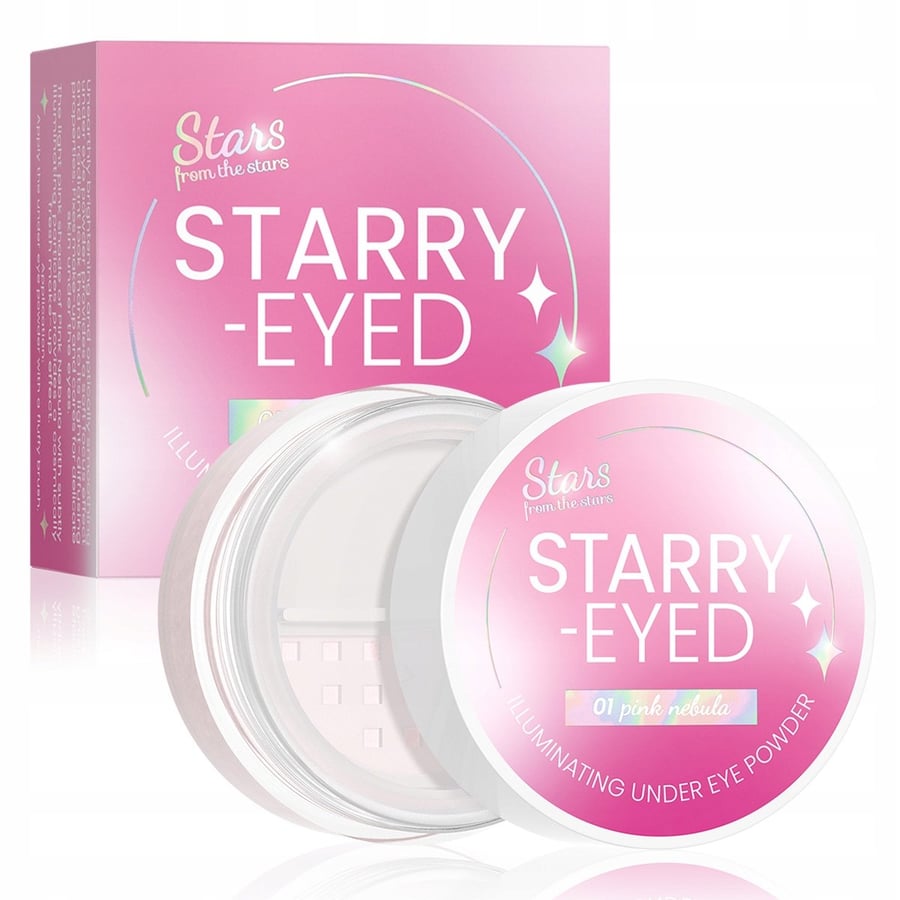 

Звезды со звезд Осветляющая пудра для век Starry - Eyed #01 Nebula Stars