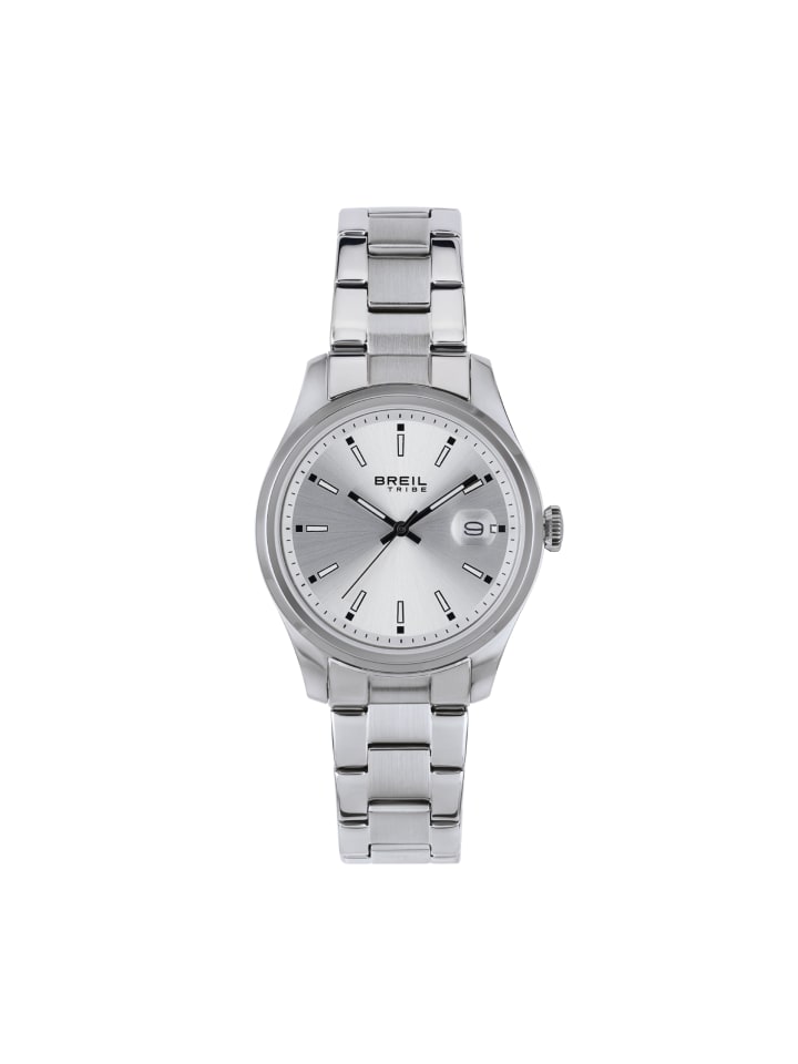 

Breil Аналоговые часы, классическая элегантность, серебристый цвет
