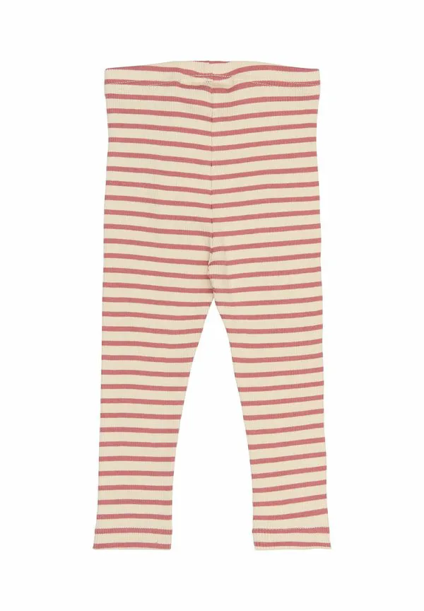 Леггинсы брюки Petit Piao, Dusty Rose Striped — фото 2