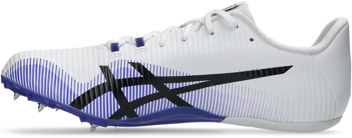 Кроссовки для легкоатлетического трека Asics Hypersprint 8 унисекс, белый — фото 4