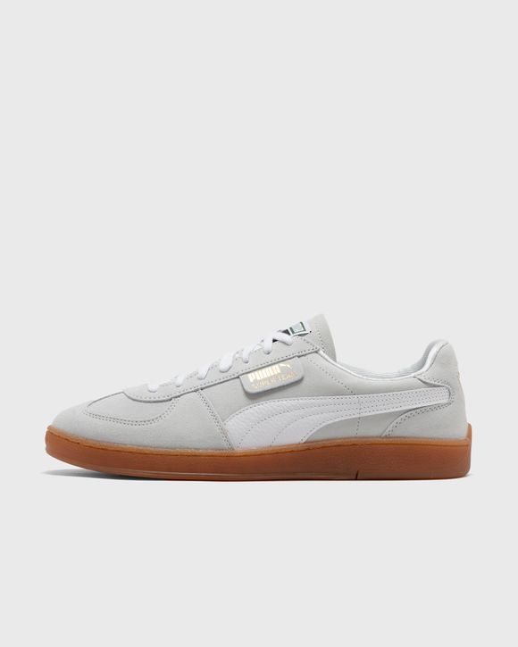 

Кроссовки Puma Super Team Suede, цвет blue skies-puma white-gum