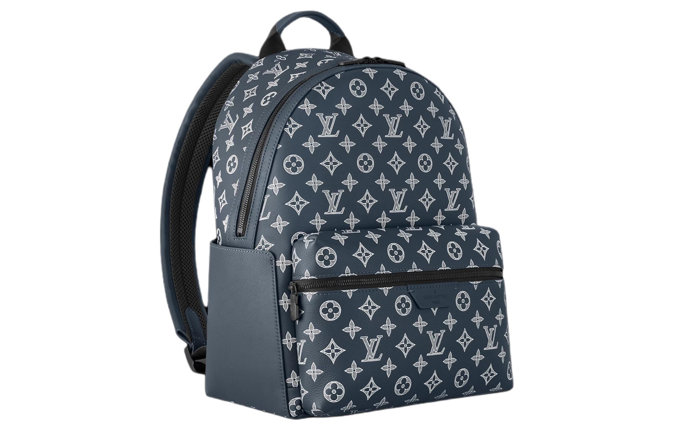 Рюкзак мужской Louis Vuitton Monogram Shadow натуральная кожа — фото 2