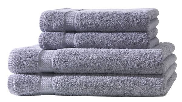 

SET 2x Duschtuch + 2x Набор полотенец Hometex Premium Textiles, 50x1x140 см, антрацитовый