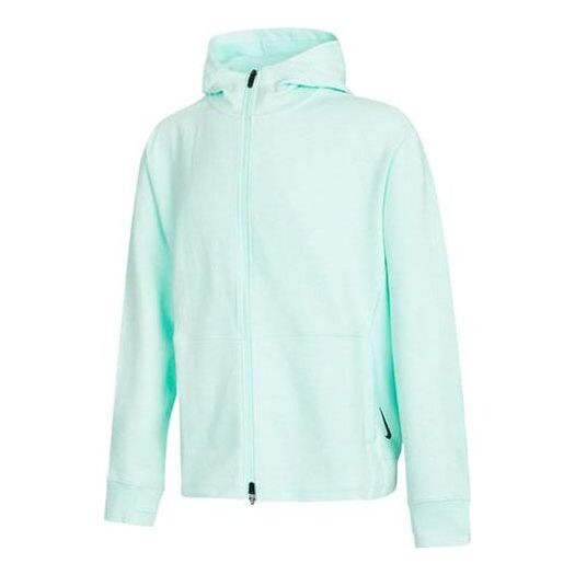 

Толстовка Men's Nike SS22 Solid Color Zipper Cardigan Jacket Mint Green, зеленый