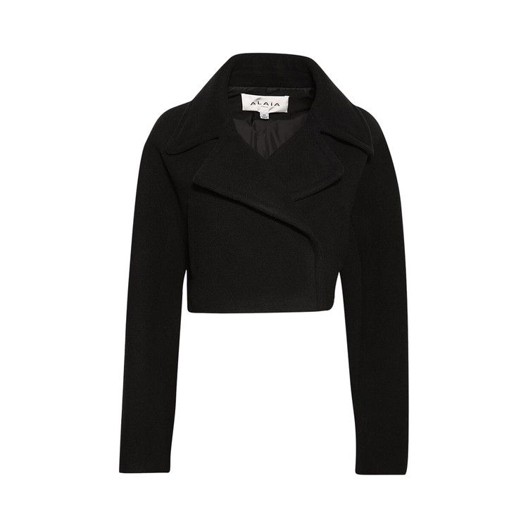 

Куртка Alaïa Cropped Caban Jacket, Noir Alaia