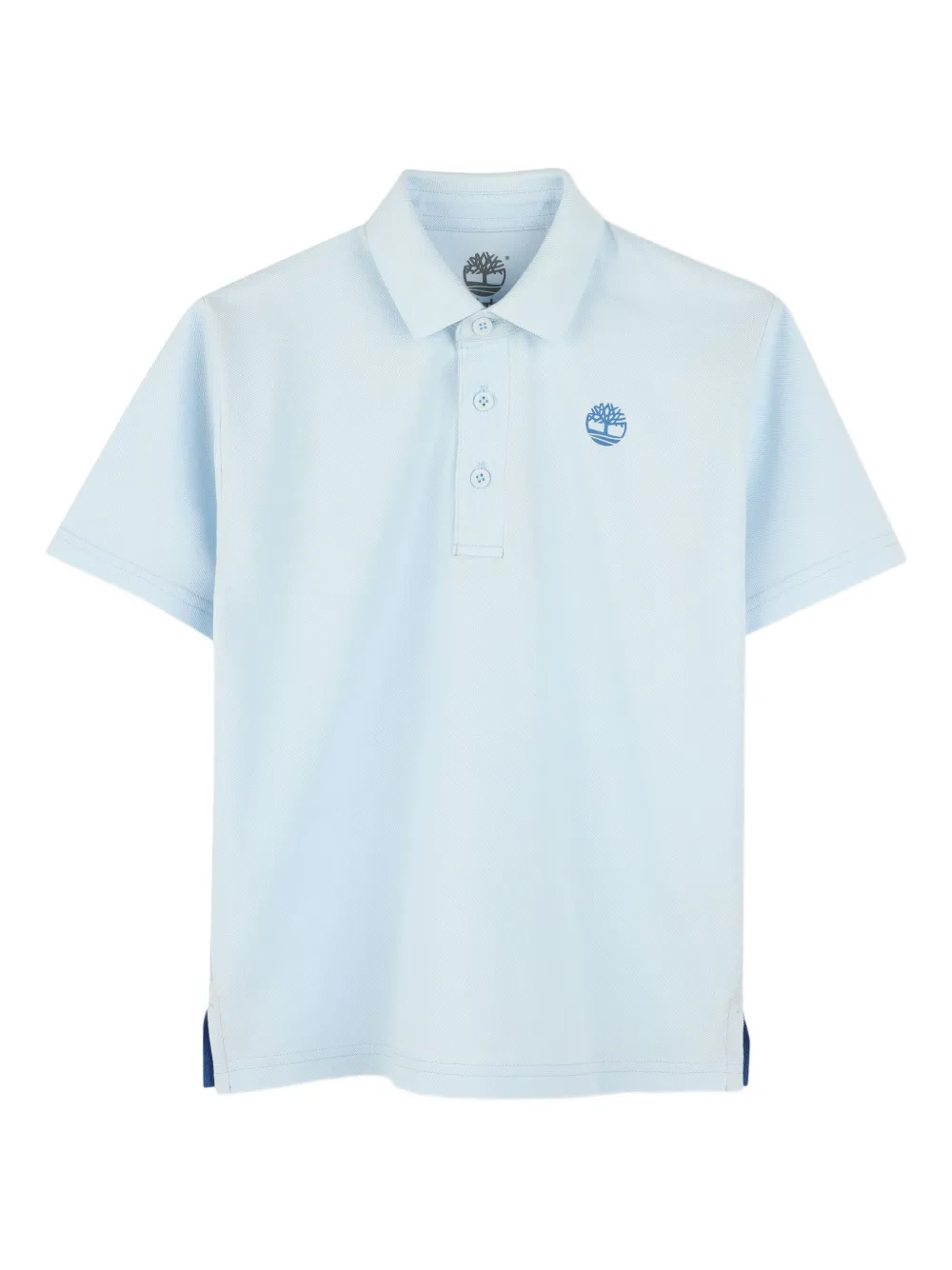 

Рубашка поло с вышитым логотипом Timberland Kids, синий