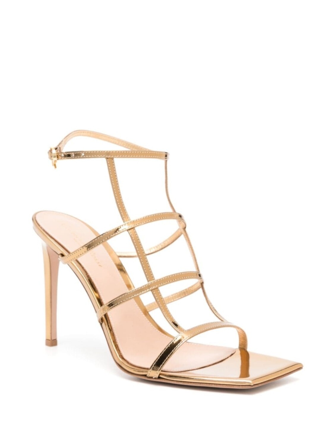 Gianvito Rossi босоножки Mondry 95, золотистый