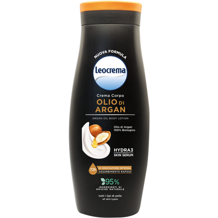 

Body Fluid 400 Argan - Питательный увлажняющий крем для тела Leocrema
