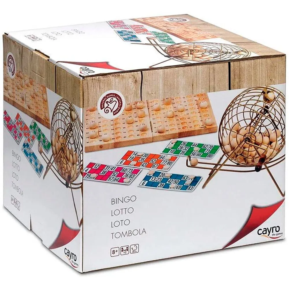 

Детская настольная игра Cayro Bingo De Luxe, золотой