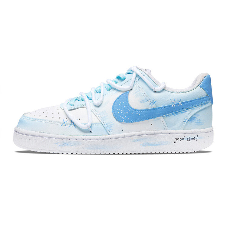 

Кроссовки Nike Court Vision 1 Skateboarding Shoes Men Low-top Light Blue, голубой, Синий, Кроссовки Nike Court Vision 1 Skateboarding Shoes Men Low-top Light Blue, голубой