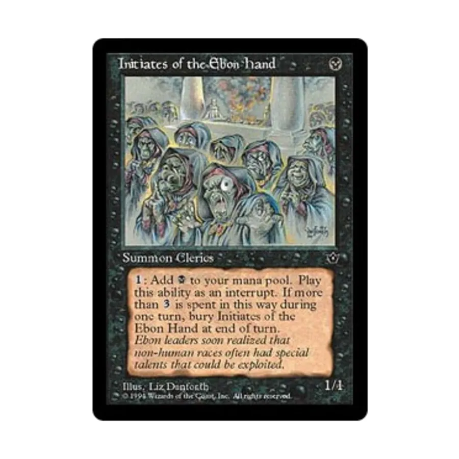 

CCG Посвященные Эбеновой Длани - Вер. 2 (С3), MTG - Fallen Empires