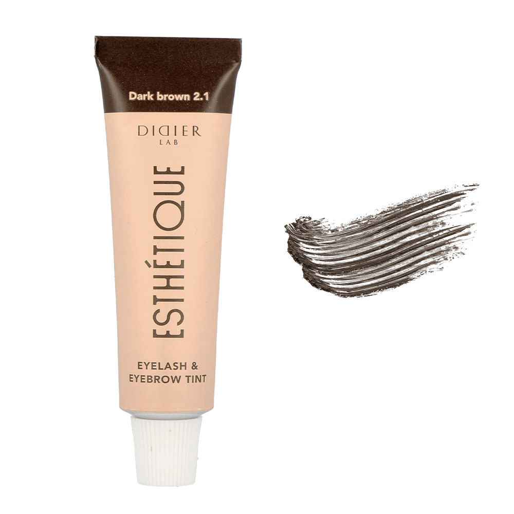 

Краска для бровей и ресниц esthétique brow and lash tint Didier Lab, цвет nr. 2.1 dark brown, 15 мл