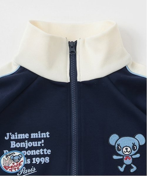 Спортивная куртка Mint-kun Pom ponette junior, Navy blue — фото 4