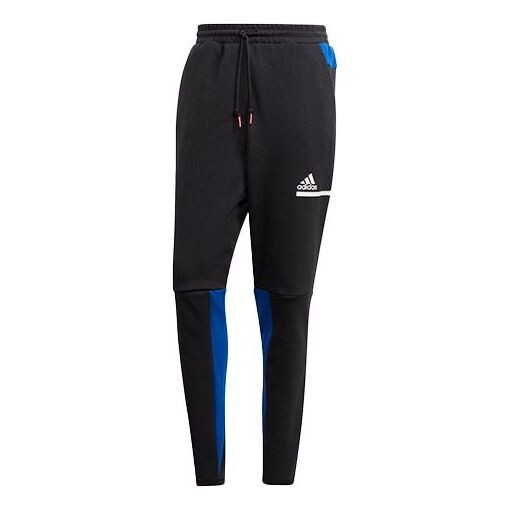 

Спортивные штаны adidas Sports Casual Long Pants Black Blue Colorblock, черный