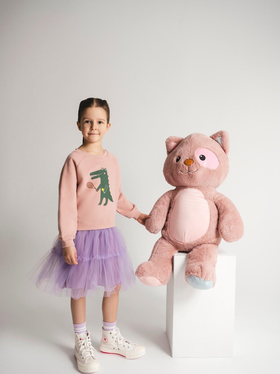 

Платье SATURNDAY Krokodil Tennis, фиолетовый/темно-розовый